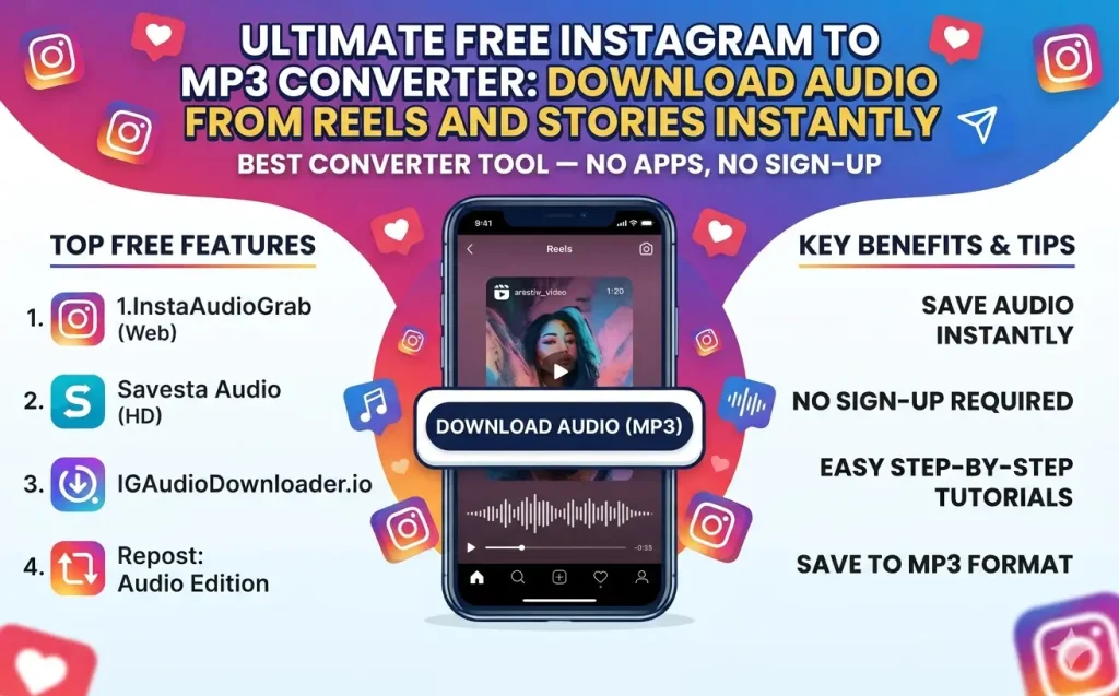 Ultimate Free Instagram to MP3 Converter: Download Audio from Reels and Stories Instantly